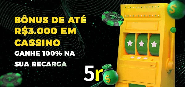 5r melhor bônus de depósito